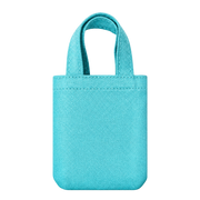 Mini Canvas Tote Bag Charm