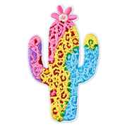 Leopard Print Iron-On Embroidered Patches – 16 Designs