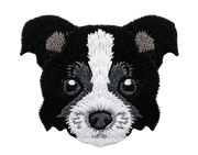 Dog Breed Embroidered Iron-On Patches