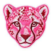 Leopard Print Iron-On Embroidered Patches – 16 Designs