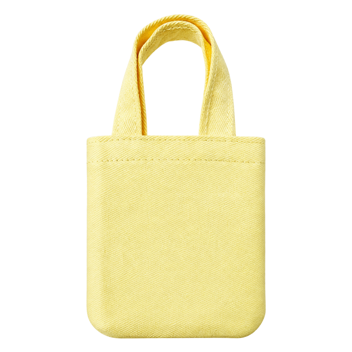 Mini Canvas Tote Bag Charm