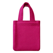 Mini Canvas Tote Bag Charm