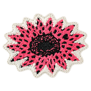 Leopard Print Iron-On Embroidered Patches – 16 Designs