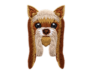 Dog Breed Embroidered Iron-On Patches