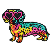 Leopard Print Iron-On Embroidered Patches – 16 Designs