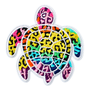 Leopard Print Iron-On Embroidered Patches – 16 Designs