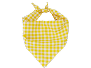 checkered pet bandanas