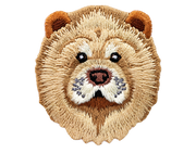 Dog Breed Embroidered Iron-On Patches