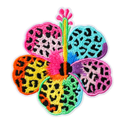 Leopard Print Iron-On Embroidered Patches – 16 Designs