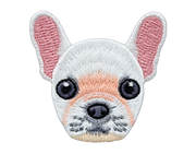 Dog Breed Embroidered Iron-On Patches