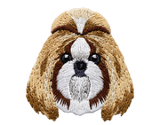 Dog Breed Embroidered Iron-On Patches