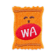Mini Food Iron-On Embroidered Patches – 9 Snack & Drink Designs
