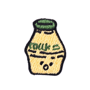 Mini Food Iron-On Embroidered Patches – 9 Snack & Drink Designs